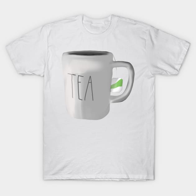 Tea Cup T-Shirt by AlishaMSchil